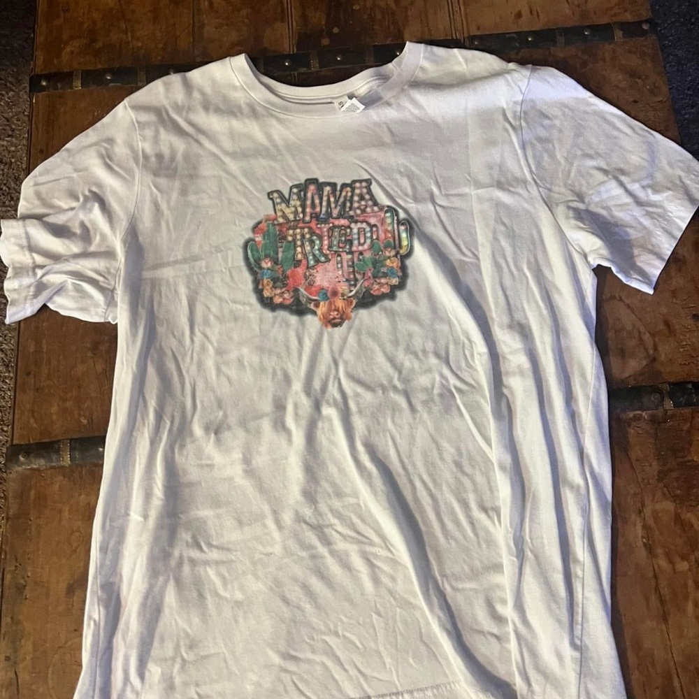 White Graphic T-Shirt